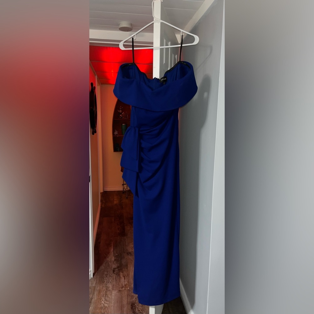Blue maxi dress/mother of the bride dress